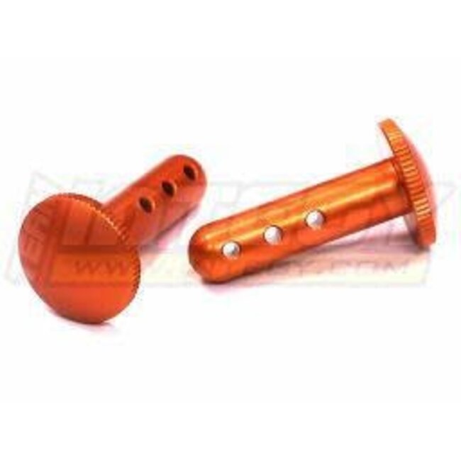 INTEGY BAJA BILLET REAR WING HOLDER ( PINS )  SUITS HPI BAJA 5B 5B2.0 5B SS ASSORTED COLOURS