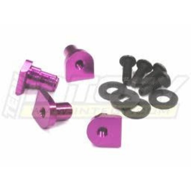 INTEGY BAJA BILLET SERVO BOX POSTS  SUITS HPI BAJA 5B 5T 5B2.0 5B SS