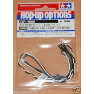 TAMIYA TAMIYA 3MM  AUX LAMP (2PCS) 1/14 SCALE  TRUCK LIGHTS & BACK UP FOR 53957
