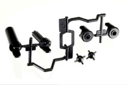 Yeah Racing Kit Bracci Lunghi Anteriori In Alluminio BLU Per Tamiya WR02-WR02G E GF01 - [TAWR-001BU - Foto 8