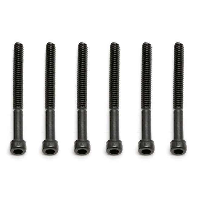 TEAM ASSOCIATED 4-40 X 1.25" SHC SCREWS