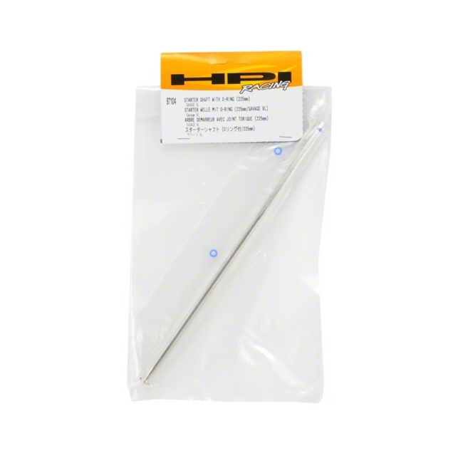 HPI STARTER SHAFT WITH O-RING