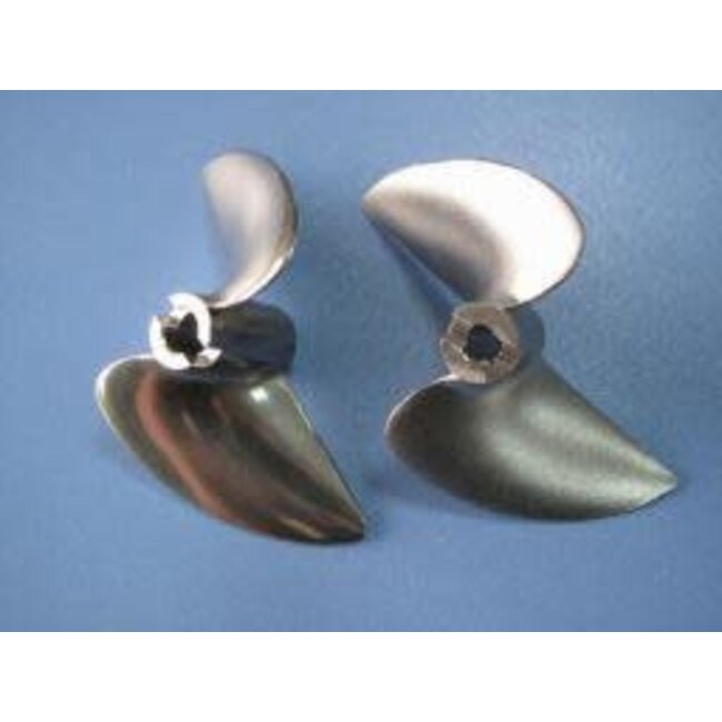 HY 2 BLADE STAINLESS STEEL  BOAT PROP  #470 72.0mm Œ¶5mm  35gr ( OLD CODE HY382101 )