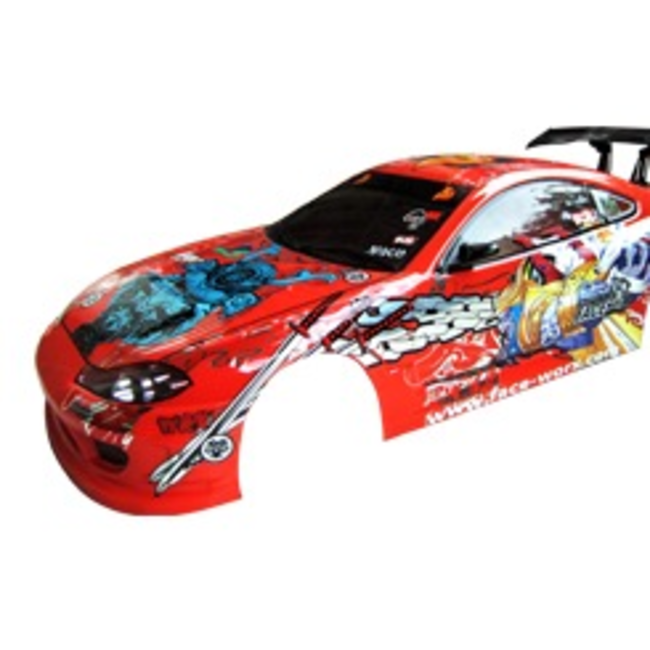 FACE-WORX BIBI DECAL SET FOR 1/10 RC CAR 3 SHEETS