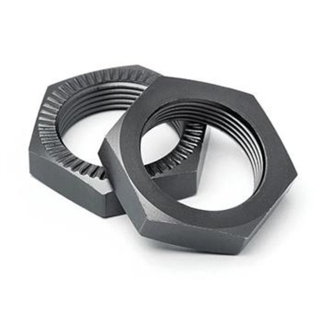 HPI RACING HD FRONT HUB NUT (2PCS) 24MM  FOR BAJA 5SC