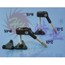 HY ALU ADJUSTABLE CONTROL HORNS M4 X 50MM M3 X 32MM  1PC/PK ( OLD CODE HY073202 )