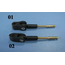 HY ARM CLEVISES 23 X 12.5 X 10MM BALL JOINT/ROD M3 X 32MM  1PC/PK ( OLD CODE HY073602 )