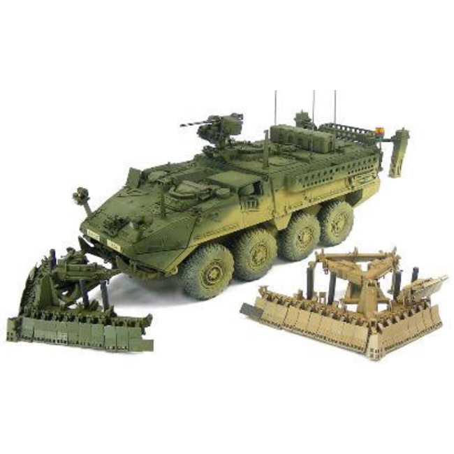AFV STRYKER M1132 ENGINEER SQUAD VEHICLE SMP SURFACE MINE PLOW WITH  METAL CHAIN & INDICATOR ASSEMBLY UPGRADE # AG35024 WORTH OVER $45.00