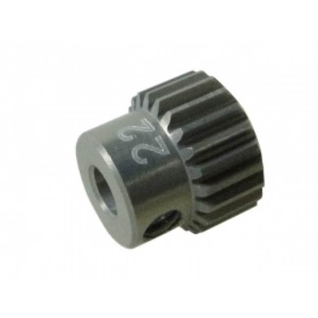 3 RACING 64 PITCH PINION GEAR 22T (7075 W/HARD COATING)