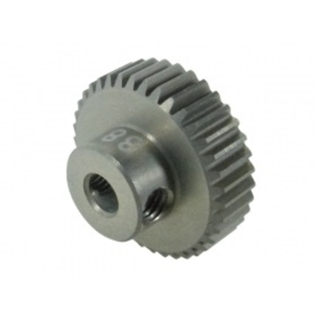 3 RACING 64 PITCH PINION GEAR 38T (7075 WITH HARD COATING)