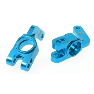 3 RACING 3 RACING ALUMINIUM REAR HUB CARRIER (2 DEGREE) FOR TA-05 LIGHT BLUE COLOR