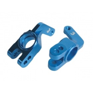 3 RACING 3 RACING ALUMINIUM REAR HUB CARRIER ( 3 DEGREE ) FOR TA-05 LIGHT BLUE COLOUR