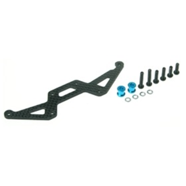 3 RACING GRAPHITE REAR STIFFENER FOR TAMIYA TA-05