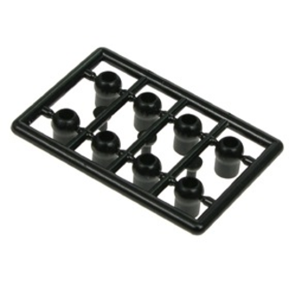 3 RACING 3 RACING NYLON PIVOT BALL - 8PCS FOR TAMIYA TA-05