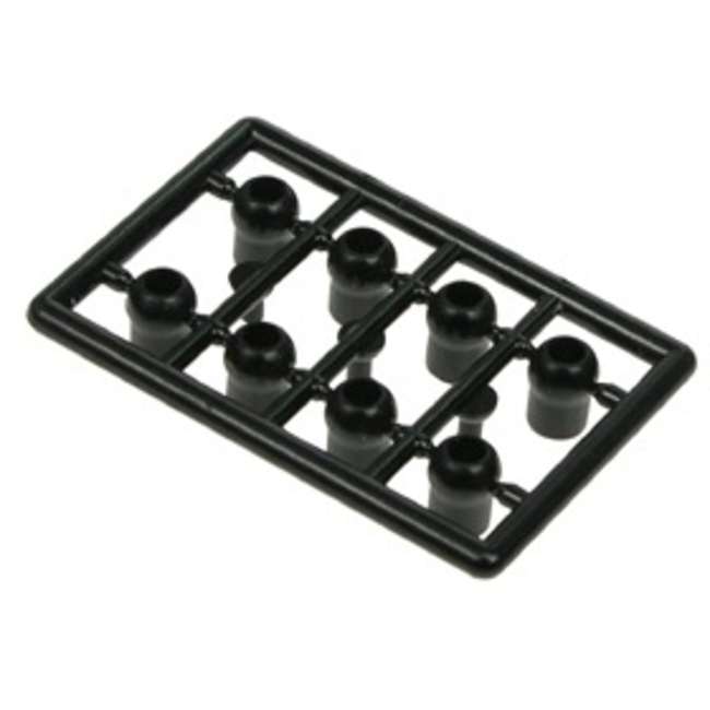3 RACING NYLON PIVOT BALL - 8PCS FOR TAMIYA TA-05