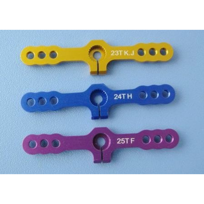 HY 23T SUPER HEAVY DUTY SERVO ARM JR ( 1/PK ) ( OLD CODE HY071214 )