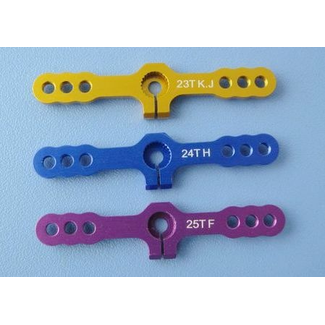 HY MODEL ACCESSORIES HY 24T SUPER HEAVY DUTY SERVO ARMS HITEC ( 1/PK ) ( OLD CODE HY071215 )
