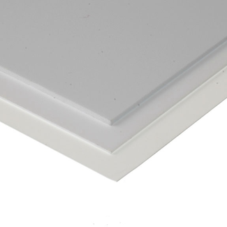 EVERGREEN EVERGREEN WHITE STYRENE SHEET .020" (0.5MM) 11" X 14"
