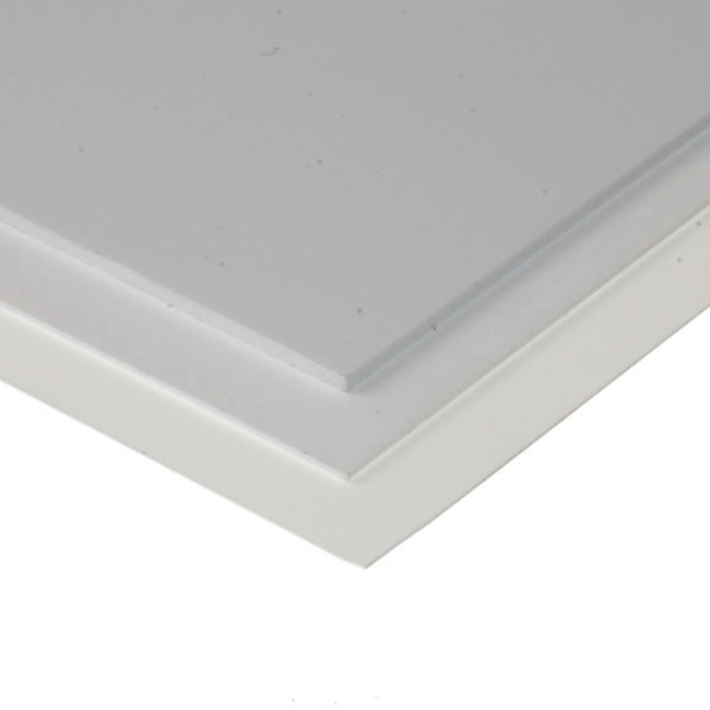 EVERGREEN WHITE STYRENE SHEET .020" (0.5MM) 11" X 14"
