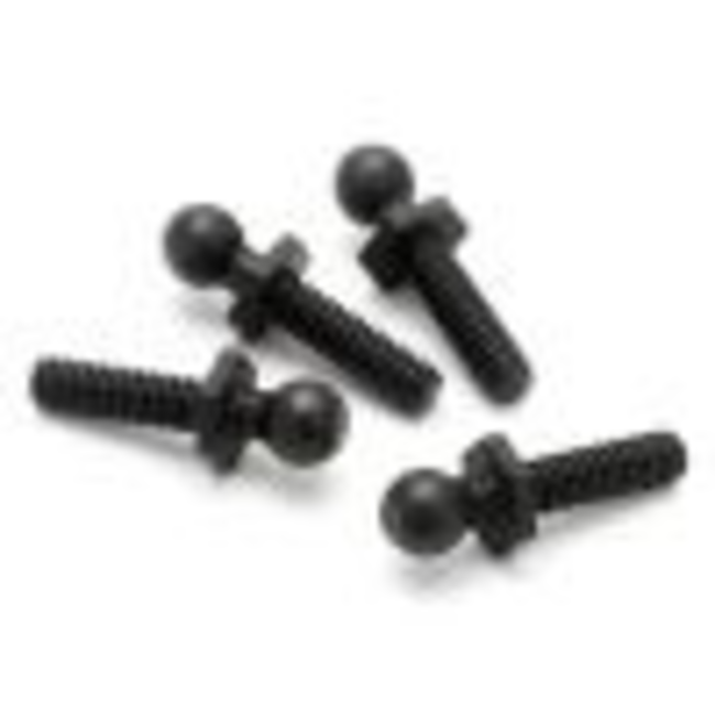 HPI BALL 4.3 X 20MM (4-40/BLACK/4PCS)