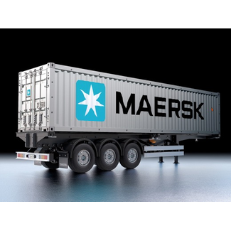 TAMIYA TAMIYA 40 FOOT CONTAINER SEMI TRAILER MAERSK 1/14  T56326