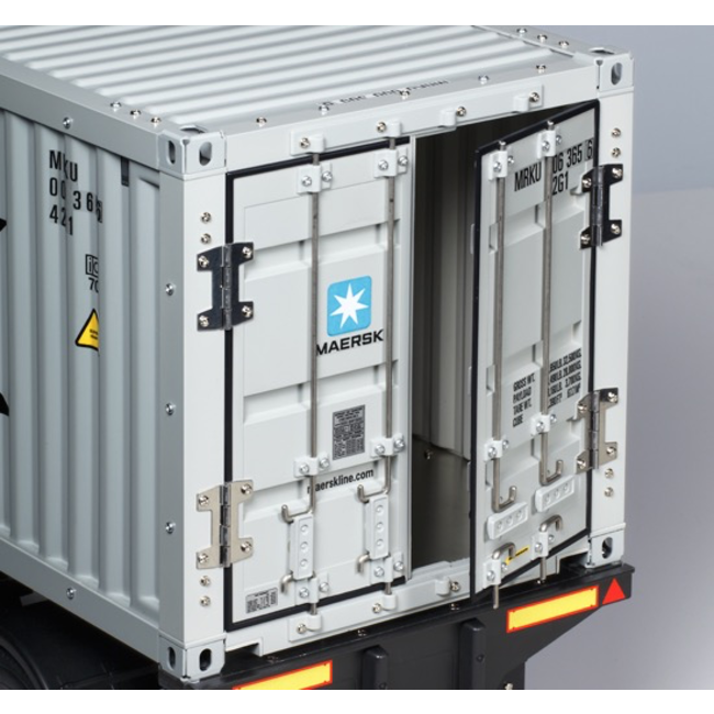 TAMIYA 40 FOOT CONTAINER SEMI TRAILER MAERSK 1/14  T56326