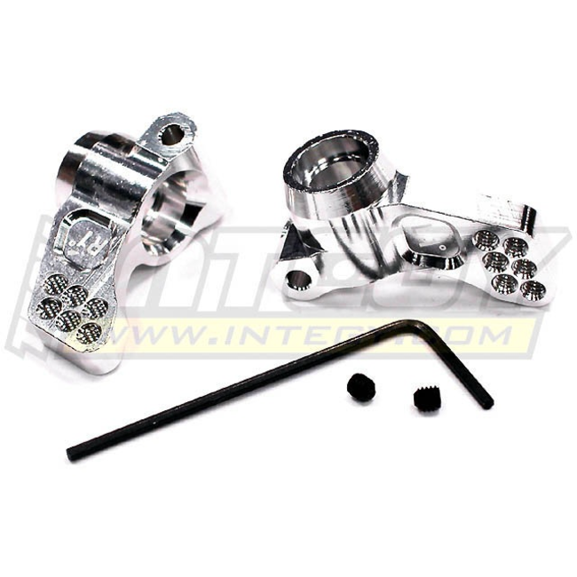 INTEGY BILLET MACHINED 1 DEGREE TOE REAR HUB CARRIER FOR ASSOCIATED SC10