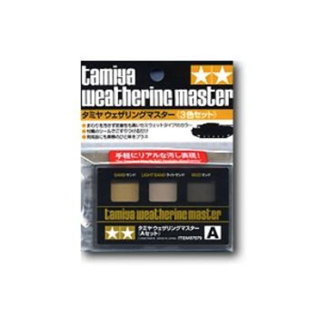 TAMIYA WEATHERING MASTER A SAND LIGHT SAND AND MUD