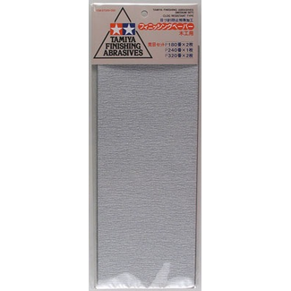 TAMIYA TAMIYA FINISHING ABRASIVES MEDIUM 180 240 320 SAND PAPER