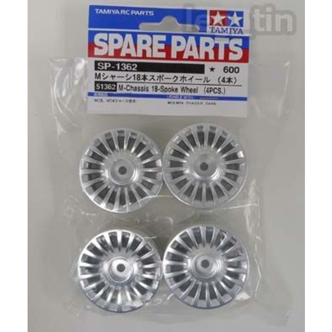 TAMIYA M CHASSIS 18 SPOKE WHEELS