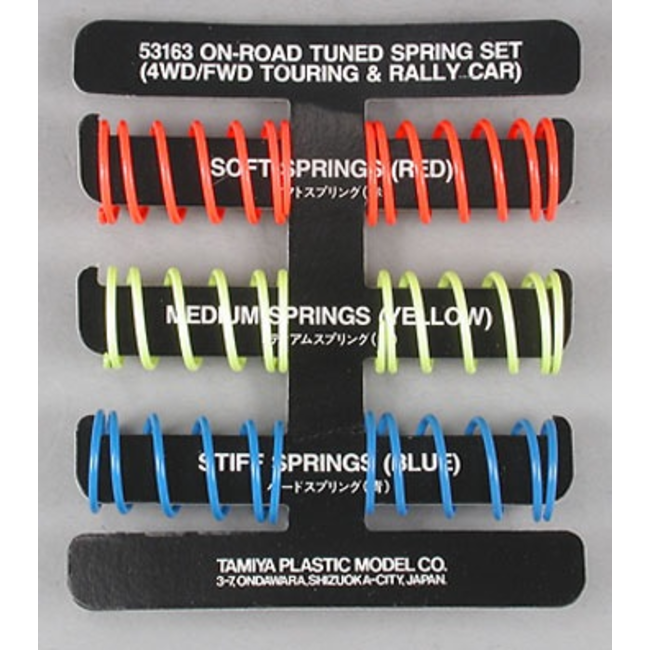 TAMIYA ON ROAD TUNED SPRING SET 4WD FWD AND RALLY CAR