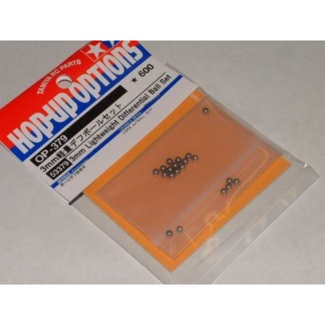 TAMIYA 3MM LIGHTWEIGHT DIFFERENTIAL BALL SET