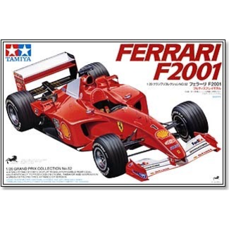 TAMIYA TAMIYA FERRARI F2001 1/20 Grand Prix Collection No.52
