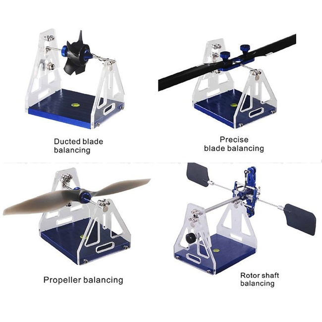 HY ALLOY AND ACRYLIC HELICOPTER ( 2-3-4MM ) & AIRCRAFT PROP BALANCER UP TO 30" ( OLD CODE HY231603 )