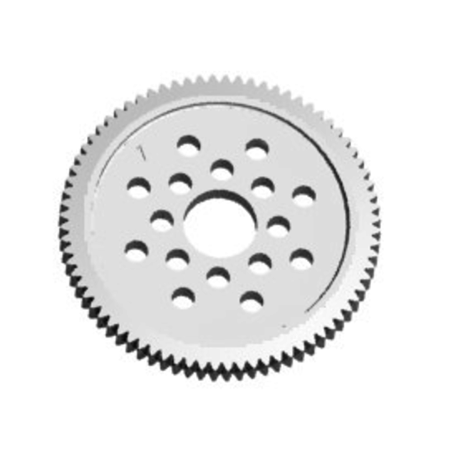 3 RACING 48 PITCH SPUR GEAR 76T