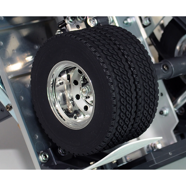 HAULER  TRACTOR TRUCK TYRES 1.7" COMMERCIAL 1/14 SEMI TRUCK TYRES  SUITS TAMIYA TRACTOR TRUCKS