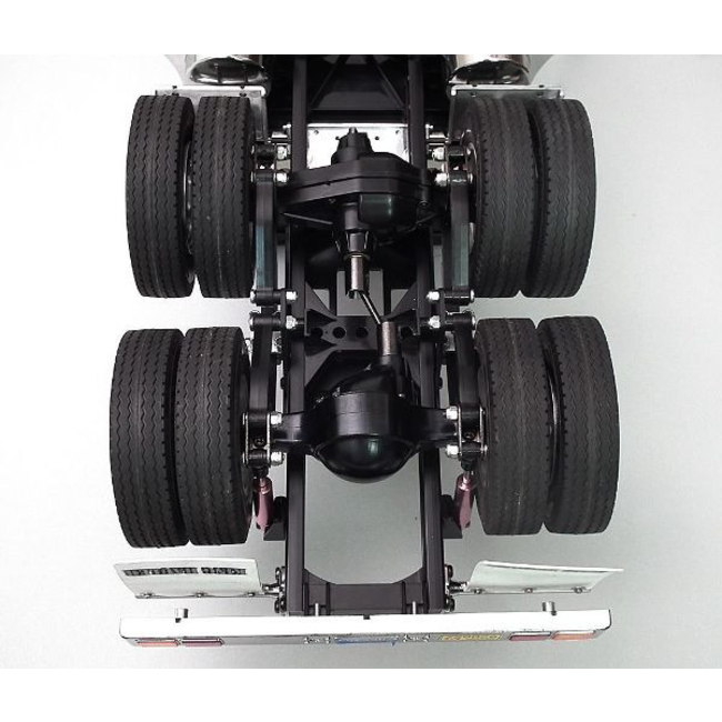 CNC Straight Rear Aluminum Axle Housing for SUITS TAMIYA TRACTOR TRUCKS