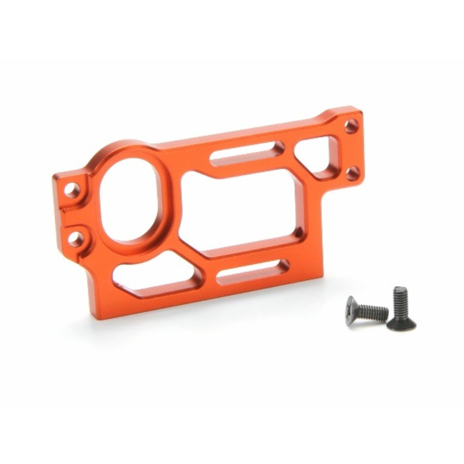 HPI ALUMINIUM MOTOR MOUNT (ORANGE) FOR THE FORMULA TEN CAR  102911