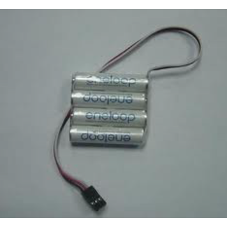 PANASONIC ENELOOP 4.8V AAA 750 MAH NIMH BATTERY PACK SQUARE AND FLAT