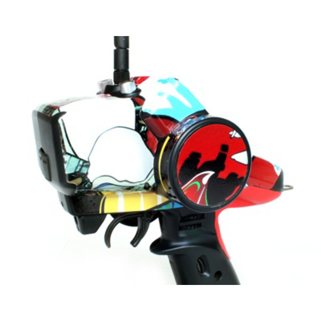 FACE-WORX THE FROG GRAPHIC WRAP FOR SPEKTRUM DX3R