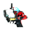 FACE-WORX THE FROG GRAPHIC WRAP FOR SPEKTRUM DX3R