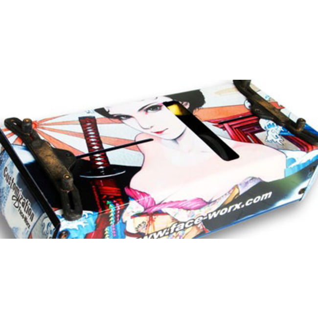 FACE-WORX SWORDSWOMAN GRAPHIC FOR QWORLD STARTER BOK