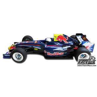 FACEWORX FACE-WORX 2009 F1 RED BULL RENAULT DECALS