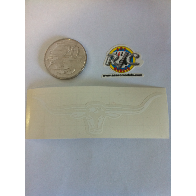 WF 1/14 LONG HORN WHITE 85x28mm