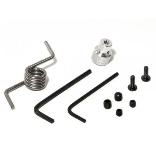 HPI ALUMINIUM MOUNT AND RETAINER SET TUNED PIPE SVAGE