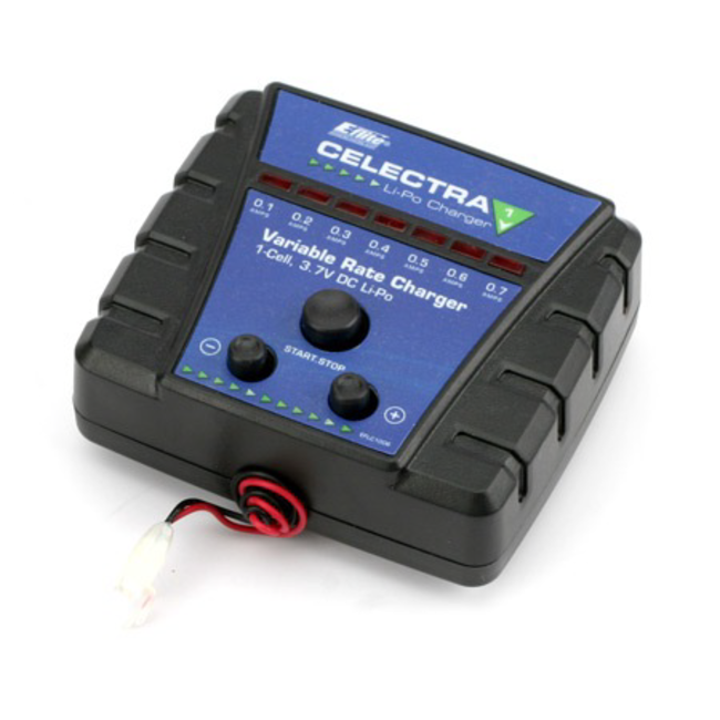 EFLITE 1 CELL 3.7V VARIABLE RATE DC LI-PO CHARGER