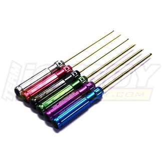 INTEGY INTEGY WRENCH SET TI-NITRATE HEX IMPERIAL AND METRIC 6PCS SET