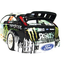 FACE-WORX KEN BLOCK 2010 FORD FOCUS DECALS SET MONSTER ENERGY