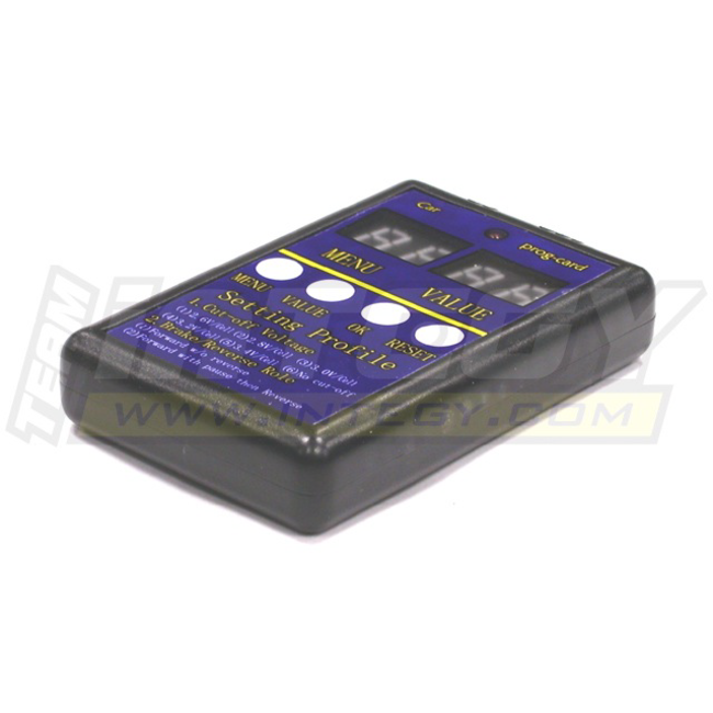 INTEGY PROSPEED BRUSHLESS SYSTEM PROGRAM CARD