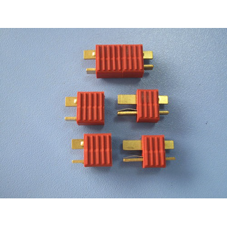 HY MODEL ACCESSORIES HY T PLUG WITH FULL GRIP U/GOLD PLUG M & F ( 4 PAIRS  ) (OLD CODE HY210509 )
